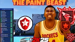 NBA 2K25 THE BEST PAINT BEAST! ISO POST SCORER! WAITING FOR NBA 2K26!
