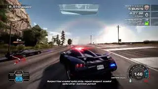 Need For Speed Hot Pursuit End Of The Line and I'm trying the best to the gold medal in cop mode