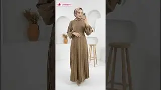 Pilise Detay Kemerli Elbise ❤️😍