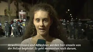 Ausschreitungen von Eritreer in Stuttgart - Hallschlag