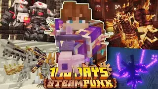 M&igrave;nh Sinh Tồn 100 Ng&agrave;y Minecraft SteamPunk Si&ecirc;u Kh&oacute; !!