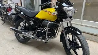 Hero Passion Pro yellow black wrapping | Bike modification | By VK WRAPS |