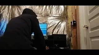 Practicing recording a freestyle rap with audacity on camera but I recorded with one take I'm good