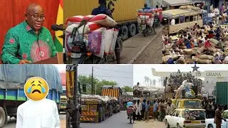SAD :😥😥Ghanaians track drivers and traders  in Niger cry for help, we are starving -