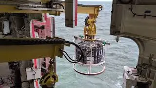 First Launch of the Canadian Coast Guard&rsquo;s CTD Rosette From the New OOSV Vessel!