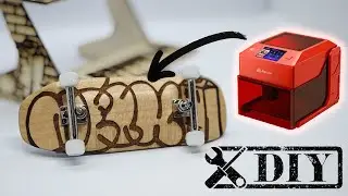 DIY 🛠️ Je crée ENFIN ma marque de fingerboard ! Avec PIXI Algolaser