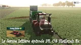 FARMING SIMULATOR 25 La ferme laiti&egrave;re &eacute;pisode 34, Nexat Pack, US Flatlands 4x