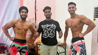 We compete naturally in enhanced competition🔥🔥Check peak week  posing session 💯💯@Agiyapal_Sra