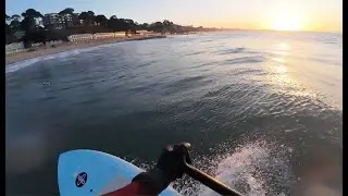 Sup Surf Infinity Escape Pod - Janky conditions and a beautiful sunrise
