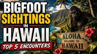 Top 5 Five Hawaii Bigfoot Sightings! Menehune, Mo'o and Night Marchers Share Island With Sasquatch