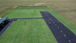 Jet al campo di volo Valcesano