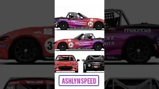 MX-5 Cup livery reveal for Ashlyn Speed
