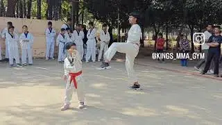 Successful Taekwondo Belt Test Congratulation King's MMA Student's Video Part 9 Contact Us7893730825