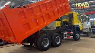 ZW Group HOWO 6&times;4 dump truck #howo #dumptruck #sinotruk