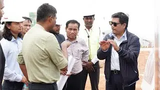 Jurip u CM Conrad iaki jingtei ha New Shillong, ka Secretariat thymmai yn pyndep ha u snem 2027