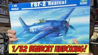 1/32 BEARCAT Trumpter Unboxing - Thank You Nigel Modelling Bench