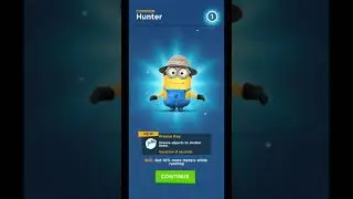 Despicable Me: Minion Rush - Chapter 2 Mission 1-5 Unlock Hunter
