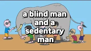 a blind man and a sedentary man#Children's fairy tale #Old story