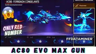 NEXT LEGENDRY EVO GUN IN FREE FIRE 😱⚡ AC80 EVO GUN REVIEW 😍❤️&zwj;🔥