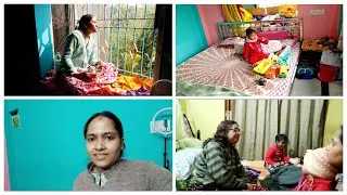  শীতের কনকণে ঠান্ডা hasband ভোরবেলা কাজে বেরহল ছেলে আর আমি সারাদিন বাড়িতে কি করলাম চলুন দেখেআসি 