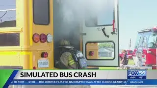 Mercer County simulation bus crash gives emergency responders valuable training