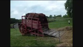 Horse Treadmill at Oliver Kelley Farm Threshing Festival