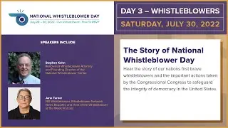 The Story of National Whistleblower Day
