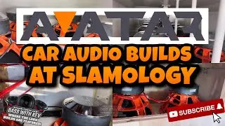 Avatar Subwoofers Car Audio Builds at Slamology #caraudio #avatar