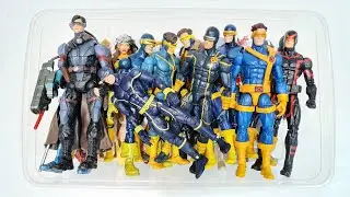 Marvel Legends CYCLOPS collection (and other X-men figures)
