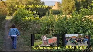 Fradley junction to Alrewas. Trent and Mersey Canal. My narrowboat journey continues..#877