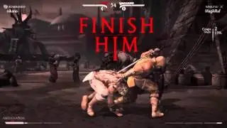 nikano ( kano commando ) vs MagikRaf ( scorpion ninjutsu )