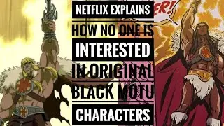 He-Man...Another Victim of Woke Hollywood as Netflix Exec Ted Biaselli Promotes Black He-Man