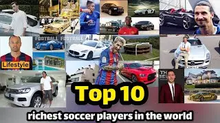Top 10 richest soccer players in the world in 2021/2022 ⚽️#top10