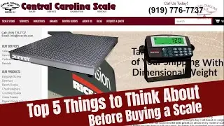 Buying a Scale? Here's the Top 5 Things To Think About Before Purchasing