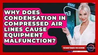 Why Does Condensation In Compressed Air Lines Cause Equipment Malfunction?