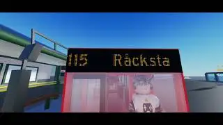 Leo kör stockholmsbuss, linje 115 i Roblox