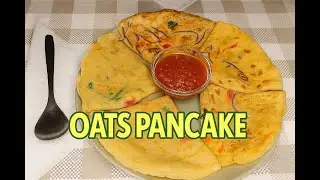 Ditch Flour! Make This Super Healthy Oats Pancake loaded with milk and Egg protein 🥞💪 |  in 15 Mins