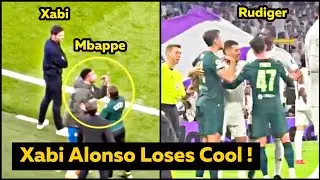 Xabi Alonso reacts ANGRILY after Haaland Goal stuns Real Madrid