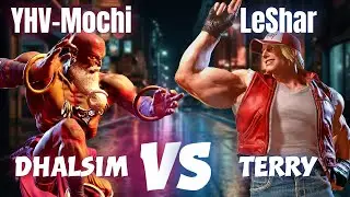 SF6 🔥 YHC-Mochi (Dhalsim) vs LeShar (Terry + Ed) 🔥 Street Fighter 6