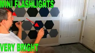LED pocket Flashlights UNBOXING !  SUPER bright and very convenient!