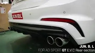 [준비엘] HYUNDAI AD Sports JUN B.L GT E.V.C Rear-section