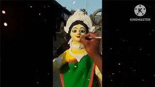 দেবী মায়ের চক্ষুদান ❤️❤️#new #sorts #2026 #viral #art #video 