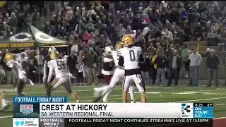 Football Friday Night: Crest High School vs. Hickory High School - Dec. 5, 2025