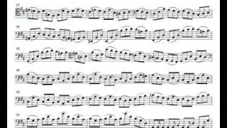 J. S. Bach Cello Suite n. 6 BWV 1012 - 1. Prelude - Piano Transcription [tbpt8]