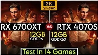 RX 6700 XT vs RTX 4070 Super - Test In 14 Games - Powerful Comparison - 2K