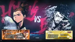 Tekken King Hwoarang vs Tekken King Eddy✨#whitefangreaper #tekken #tekken8 #commentary