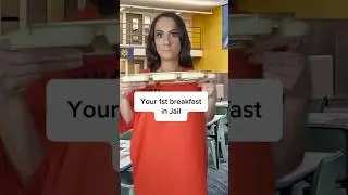 every jail is different. breakfast was usually a little better than the other meals. #jail