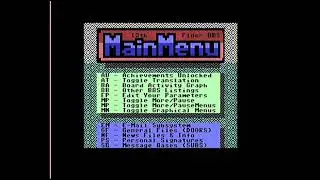 Commodore 64 BBS (Bulletin Board System, 