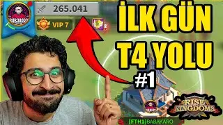 Yeni Hesap Açma Rehberi - Gelişim Noktaları Rise of Kingdoms - hızli gelişim #1 - Rise of Kingdoms