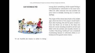 Eat Humble Pie, Saying Explained, with Origin of the Idiom, Expression Explanation